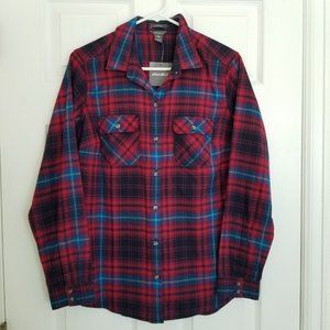 Eddie Bauer Plaid Flannel - S NWT